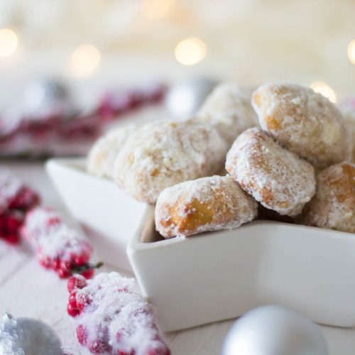 Stollenkonfekt - Mini Stollen mit Marzipan