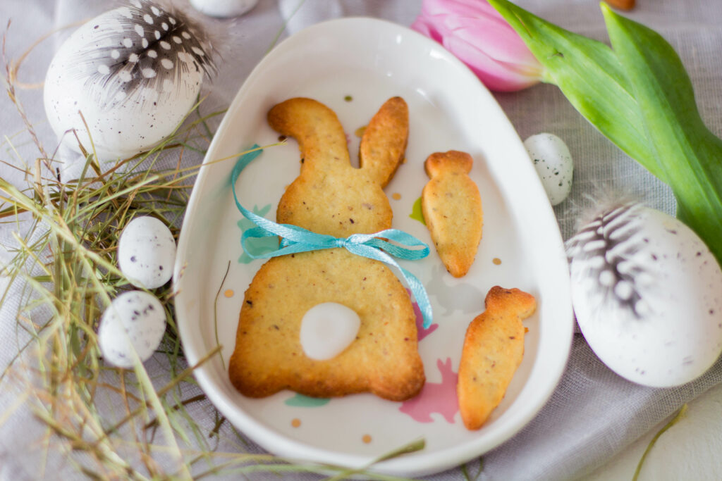 Hasen Kekse - süßes Gebäck zu Ostern
