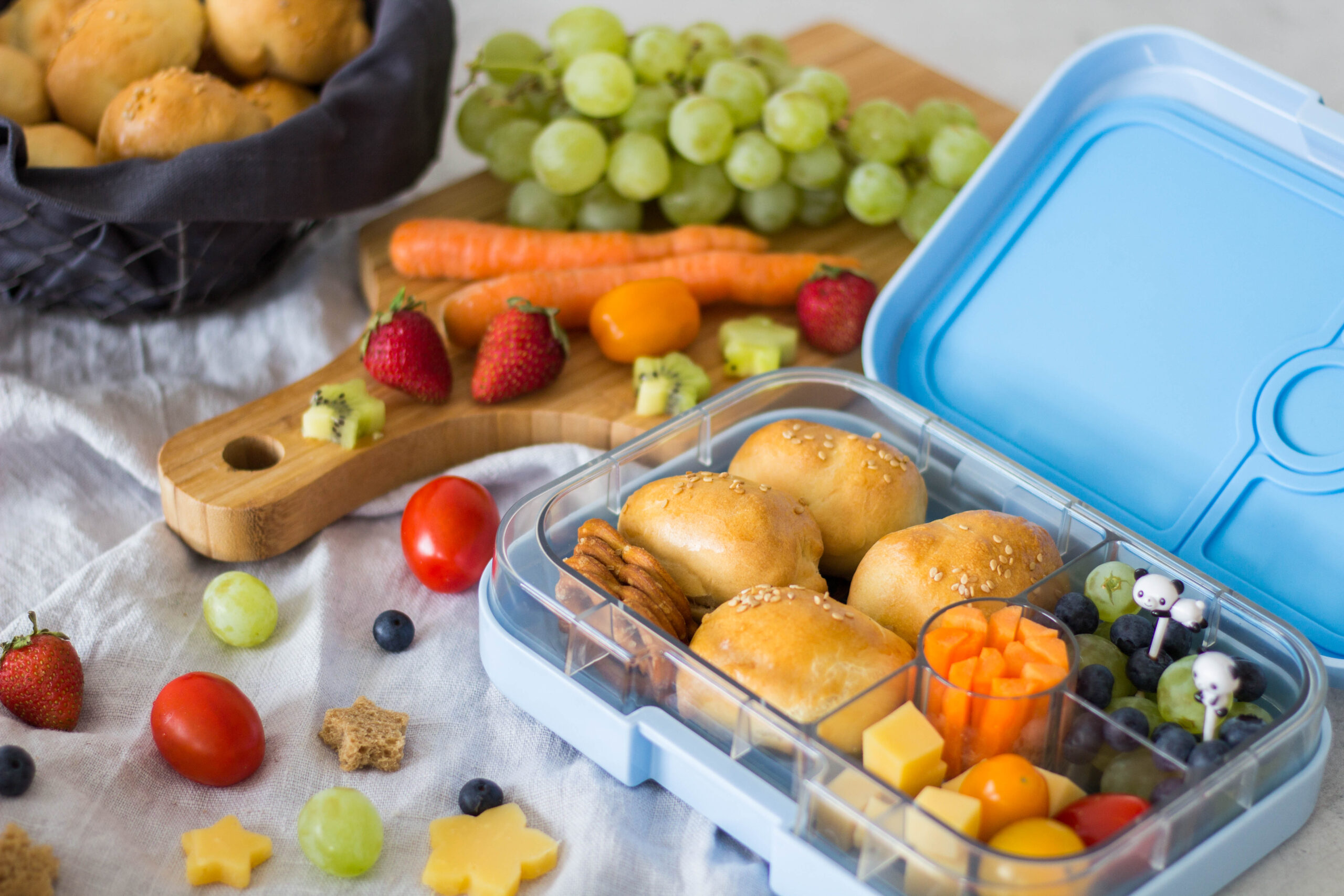 Snackbox Ideen für Kinder - Freche Freunde