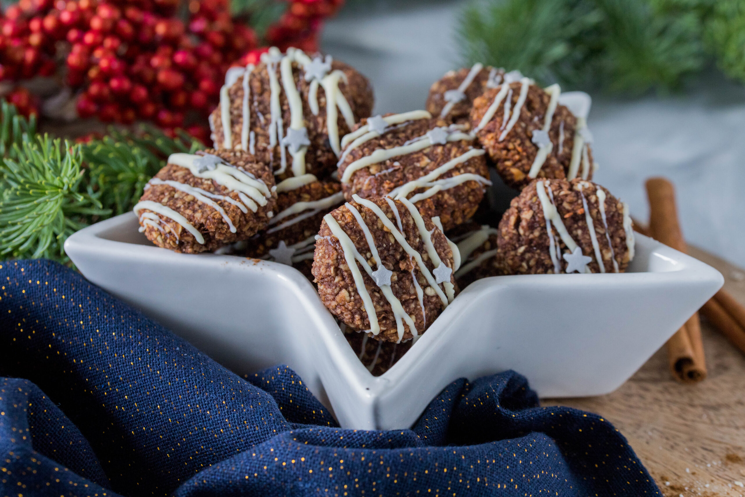 Weiche Bananenkekse mit Haferflocken und Honig ⋆