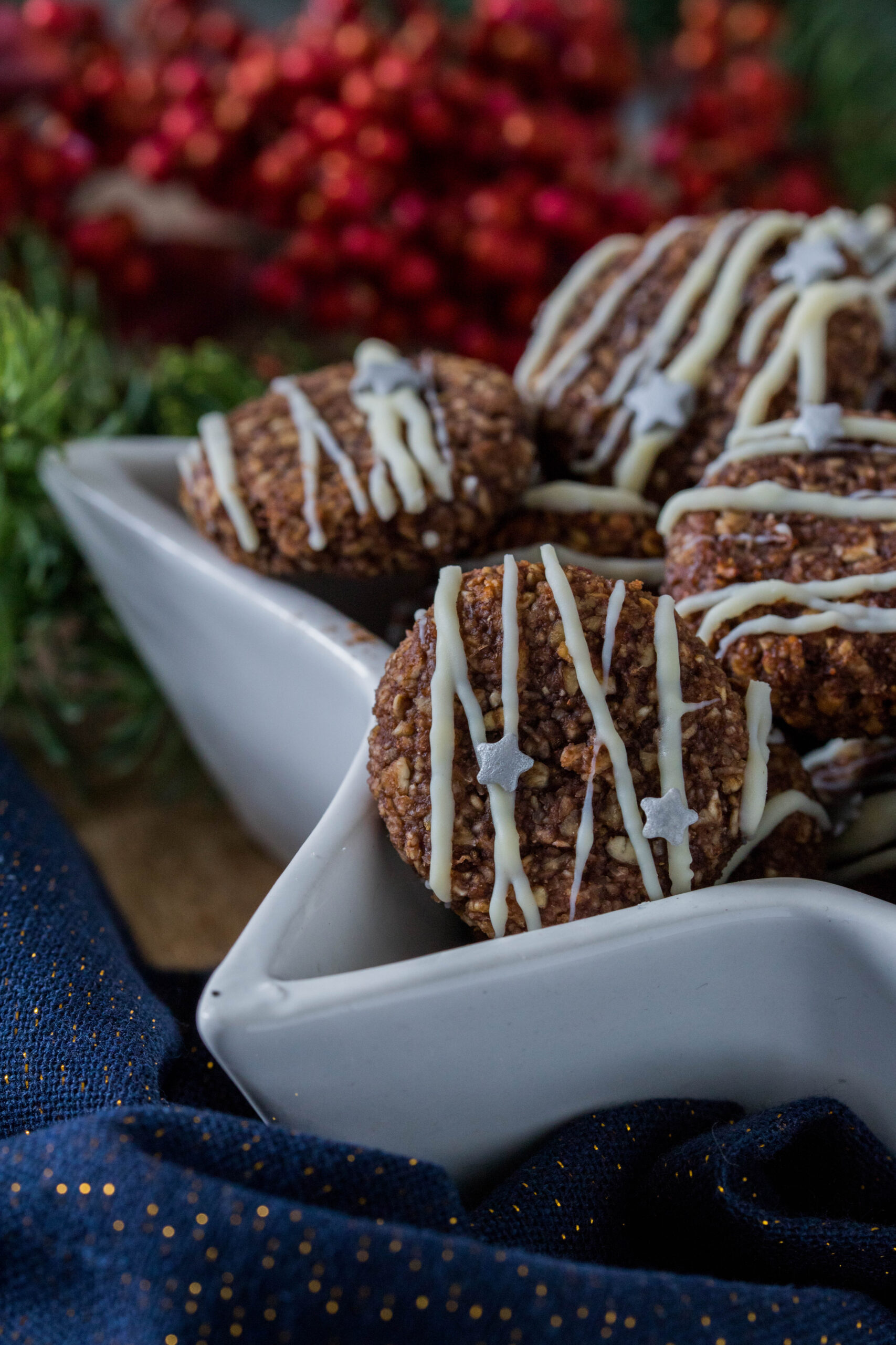 Weiche Bananenkekse mit Haferflocken und Honig ⋆