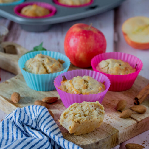 Apfel-Nuss Muffins - herbstlicher Snack