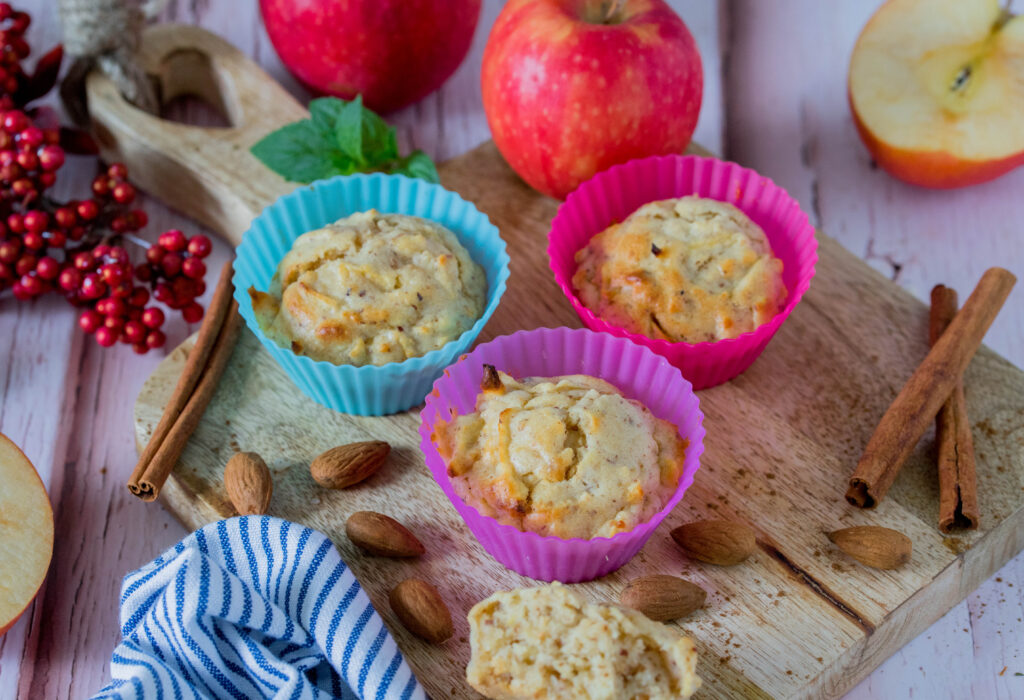 Apfel-Nuss Muffins ⋆ Lieblingszwei * Foodblog