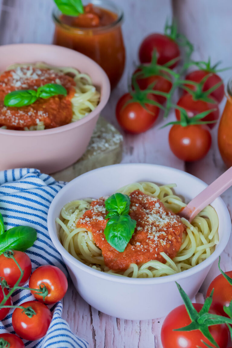 Tomatensoße für Kinder - perfektes Gemüseversteck ⋆ Lieblingszwei