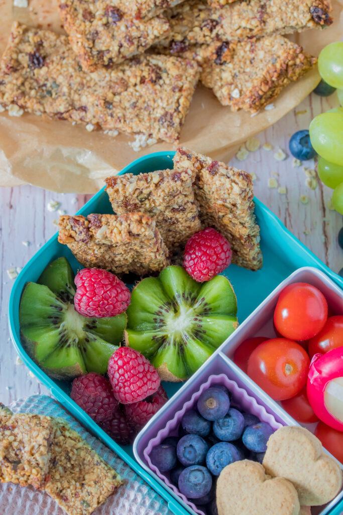 Snacks für die Brotdose: Müsliriegel