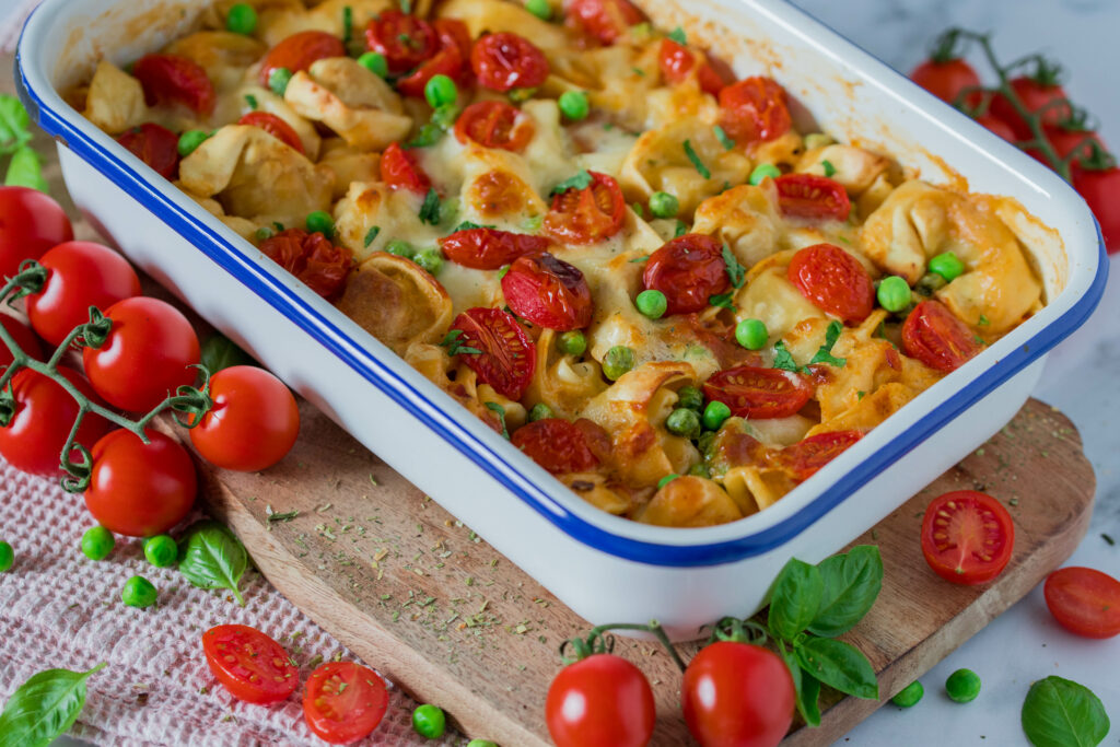 Tortellini-Auflauf: Schnelles Mittagessen für Kinder und die ganze Familie