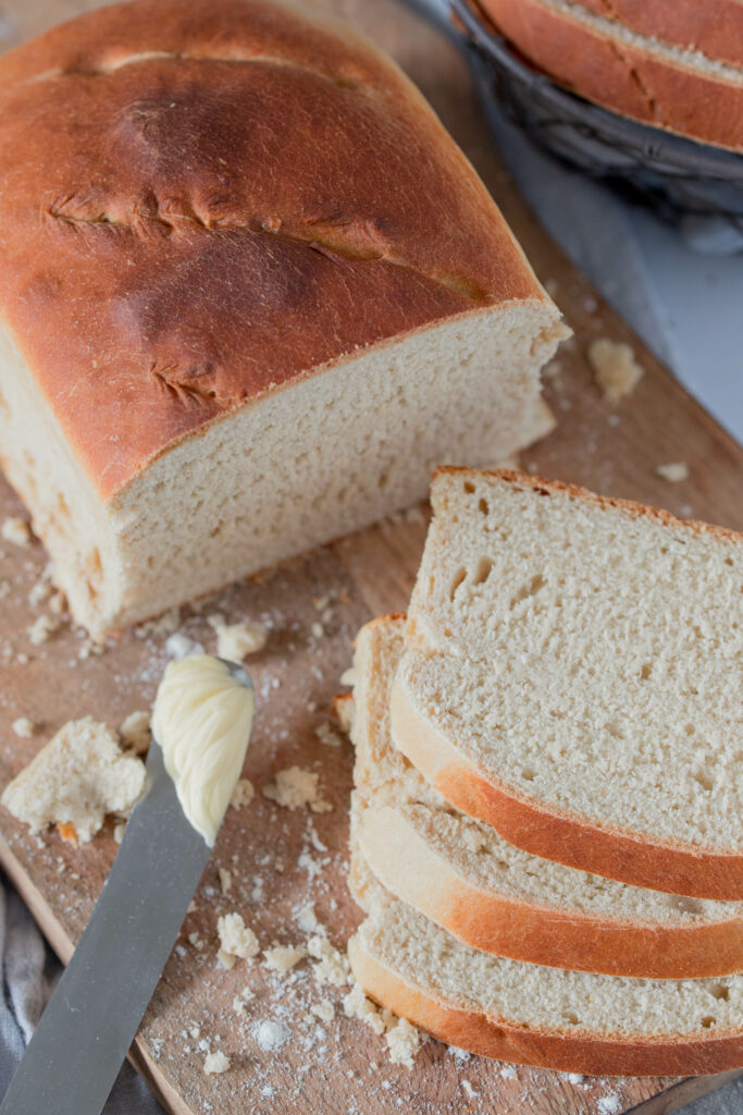 Weiches, leckeres Buttermilchbrot - perfekt für Kinder.