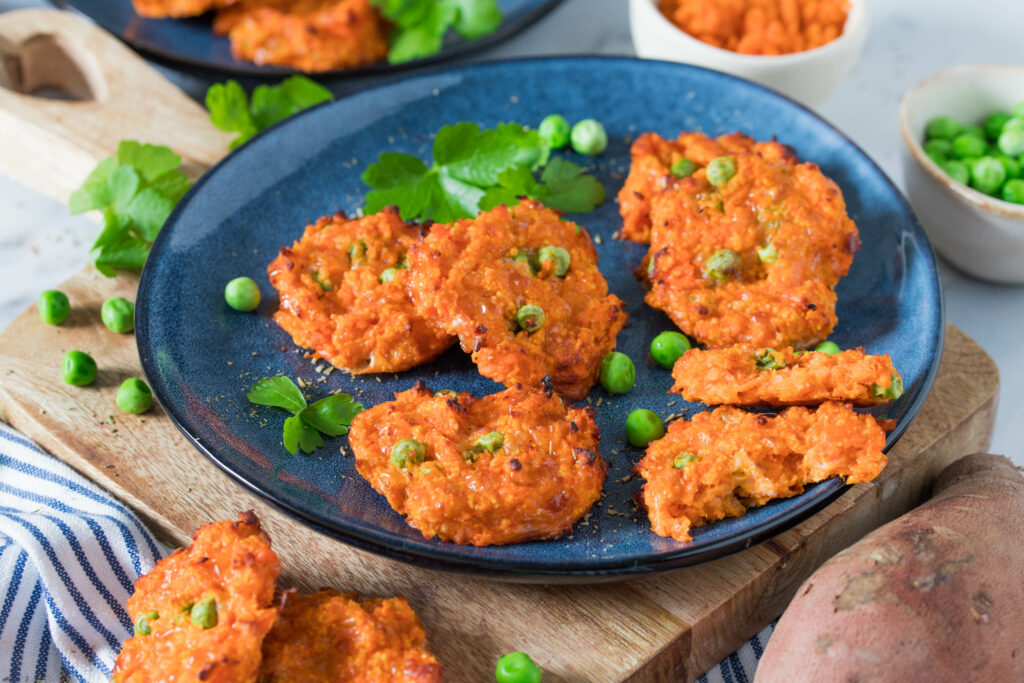 Mini-Süßkartoffeltaler - schneller, einfacher Snack für Kinder und die ganze Familie