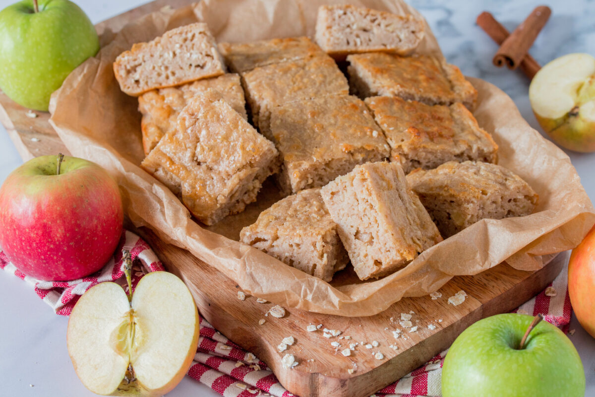 Apfel-Pancakes aus dem Ofen ⋆ Lieblingszwei * Foodblog