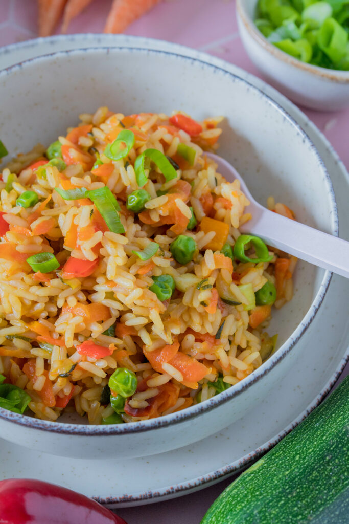 One-Pot Reis mit Gemüse