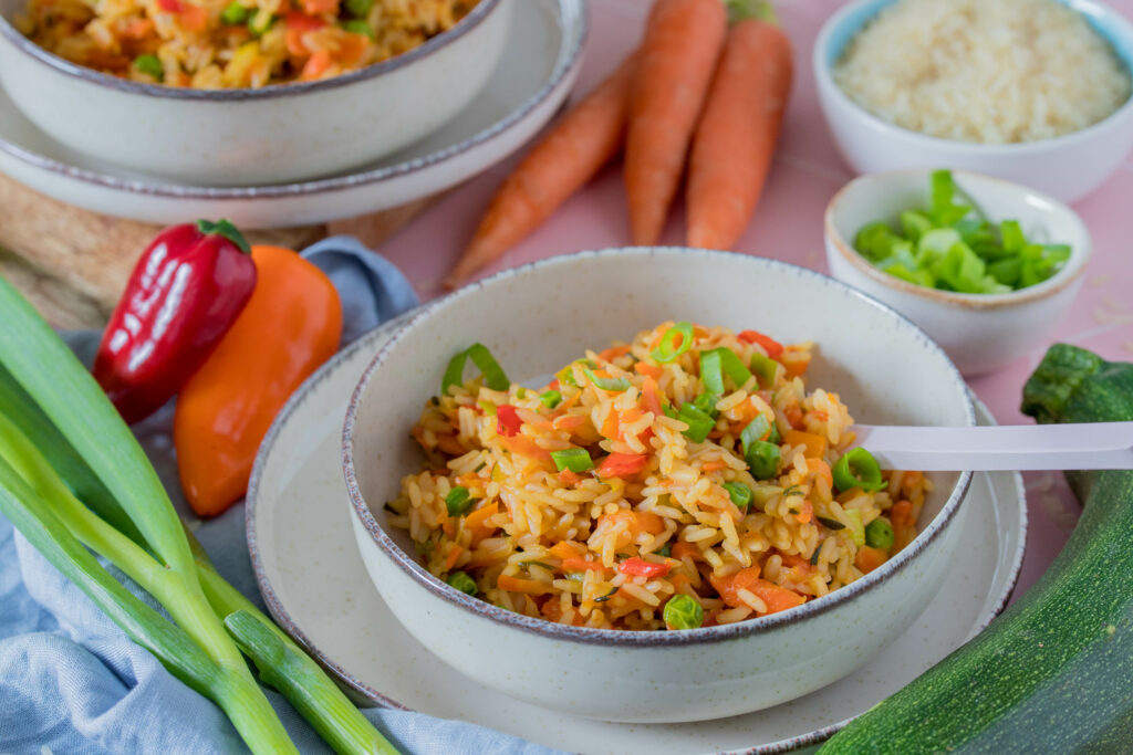 One-Pot Gemüsereis - Mittagessen für die ganze Familie