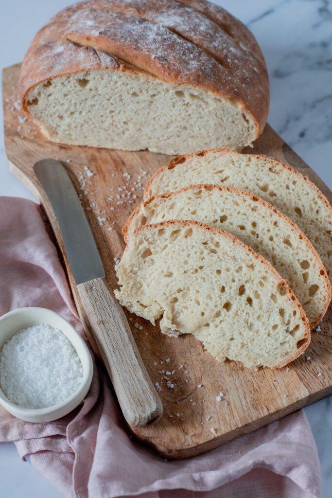 Schnelles, einfaches Brot wie vom Bäcker selber backen. 