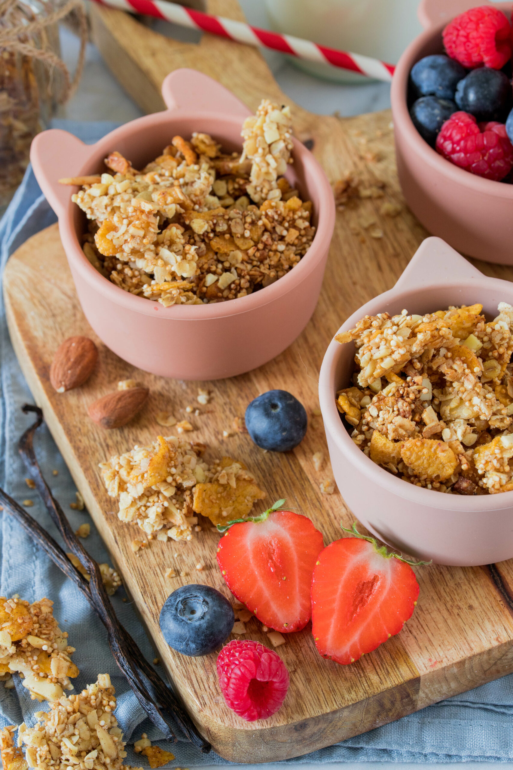 Vanille-Nuss Granola selber machen ⋆ Lieblingszwei * Foodblog