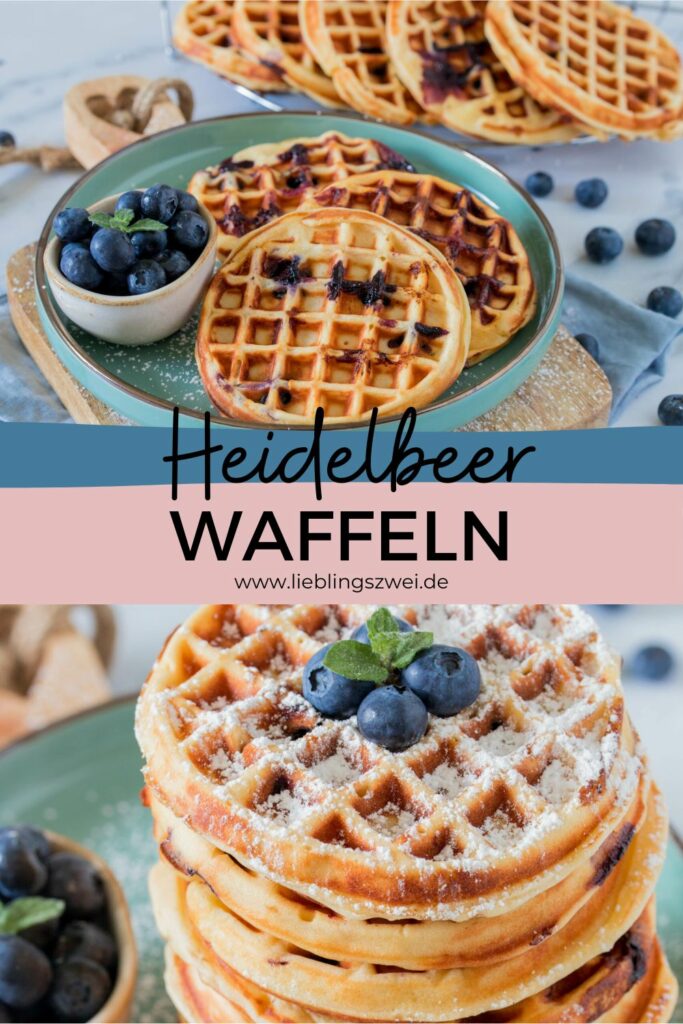 Heidelbeer-Waffeln