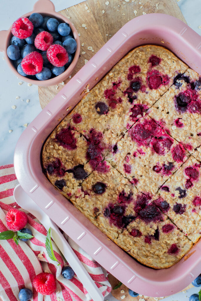 Baked Oats - leckeres Frühstück für die ganze Familie