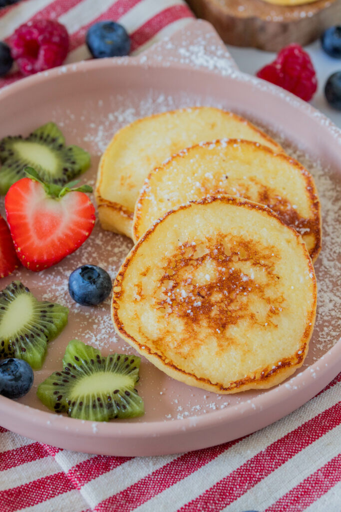 Quarktaler mit Grieß für Kinder - schnelles und einfaches Mittagessen