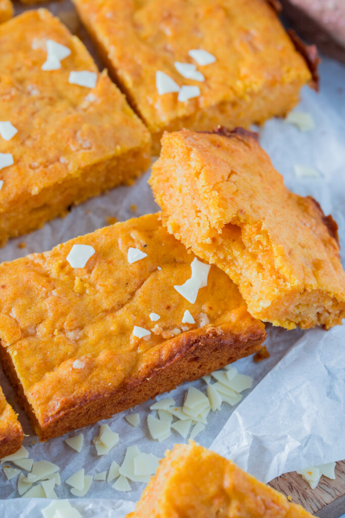 Schneller Snack für Kids - Süßkartoffel Blondies