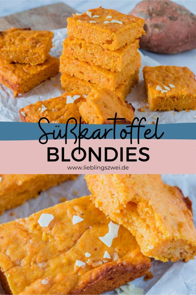 Süßkartoffel Blondies