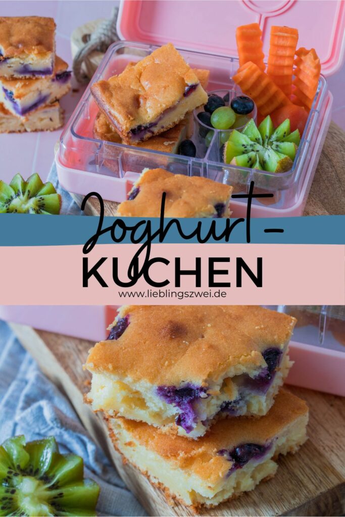 Joghurtkuchen mit Heidelbeeren
