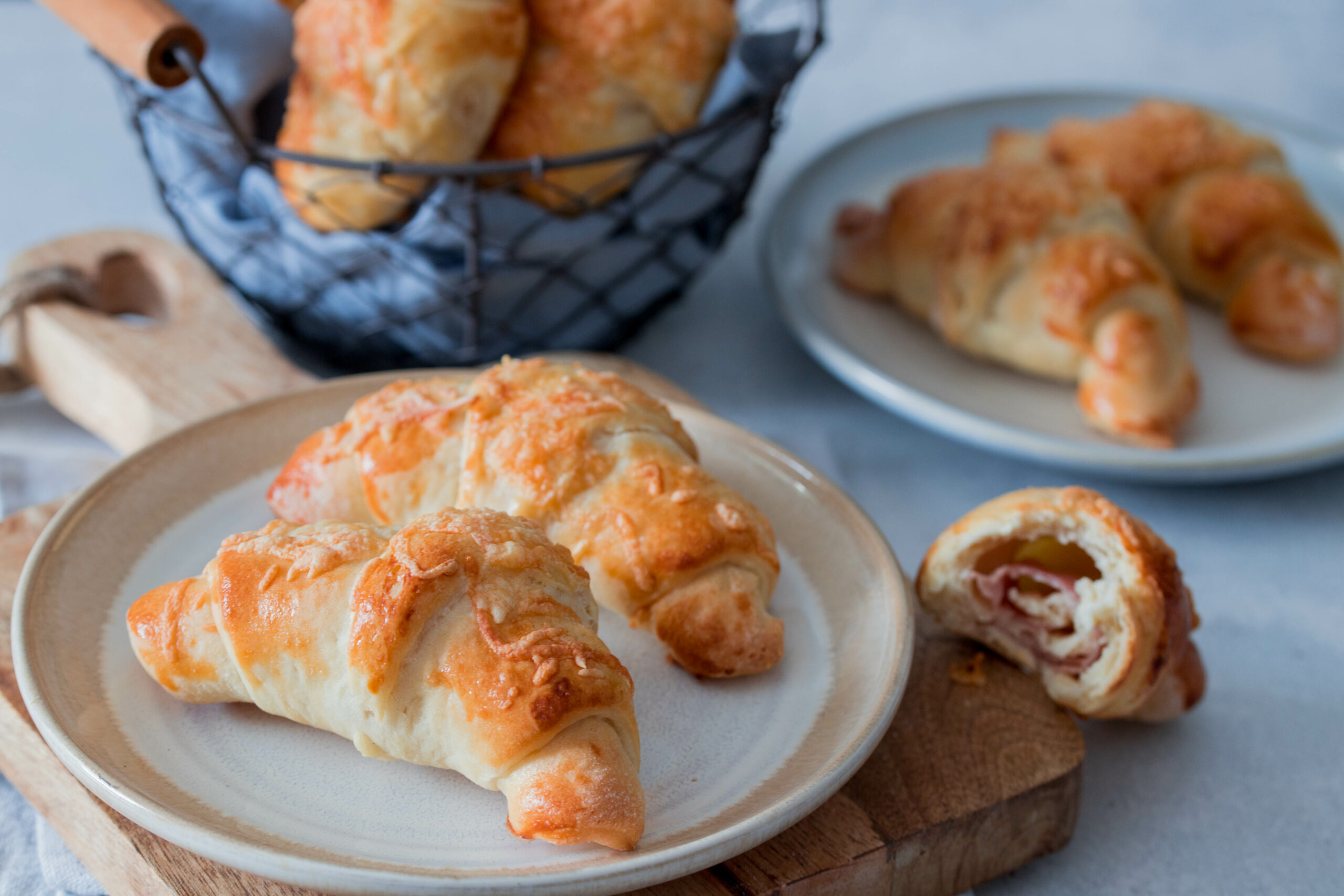 Schinken-Käse Hörnchen ⋆ Lieblingszwei * Foodblog
