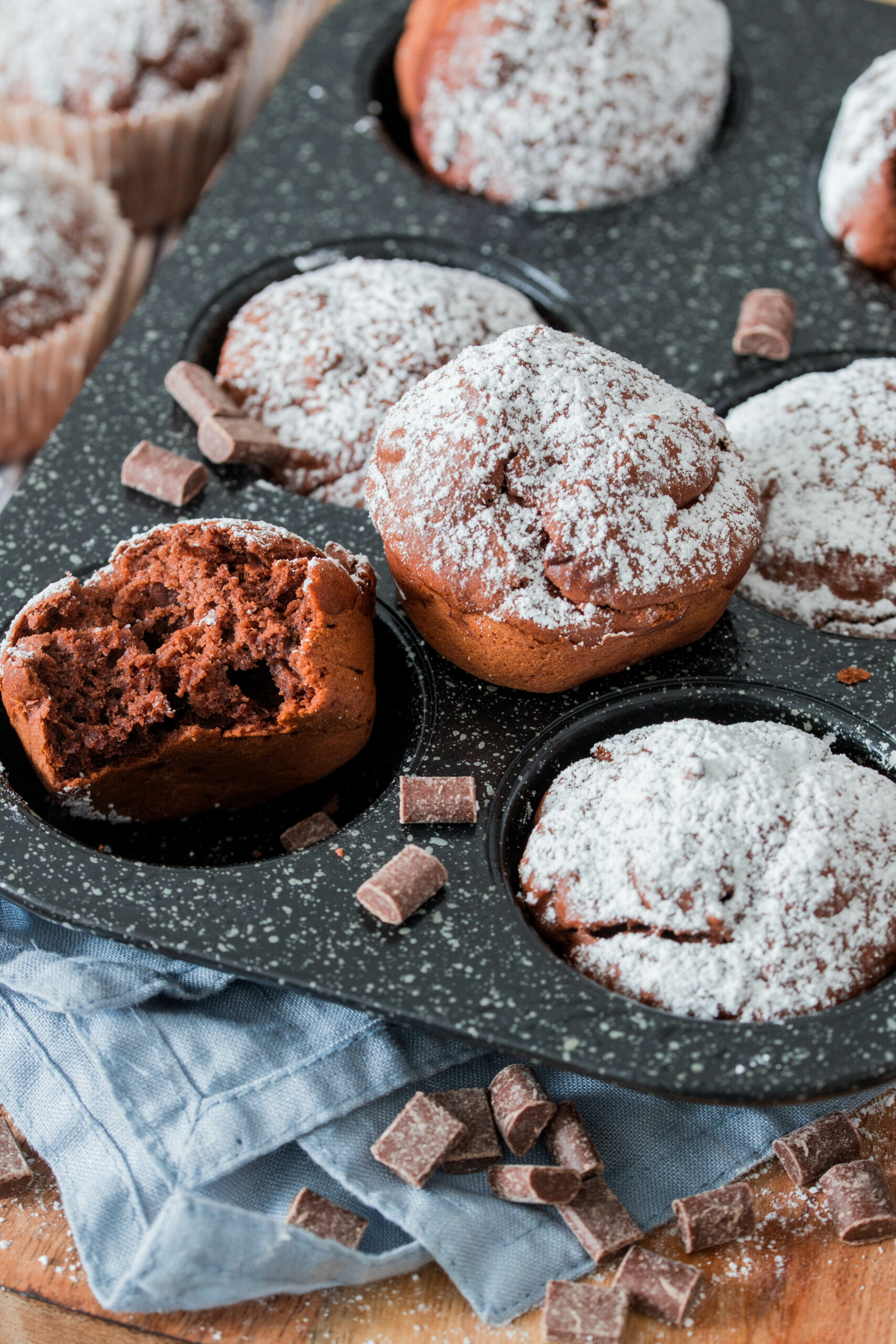 Schokomuffins - schnell und einfach ⋆ Lieblingszwei * Foodblog