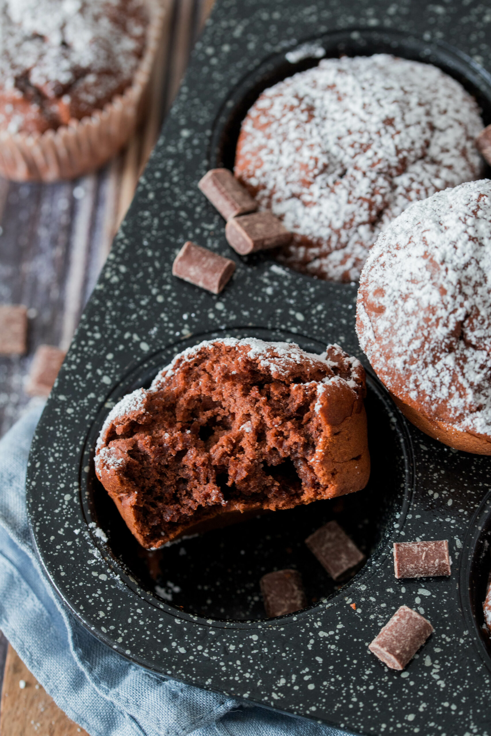 Schokomuffins - schnell und einfach ⋆ Lieblingszwei * Foodblog