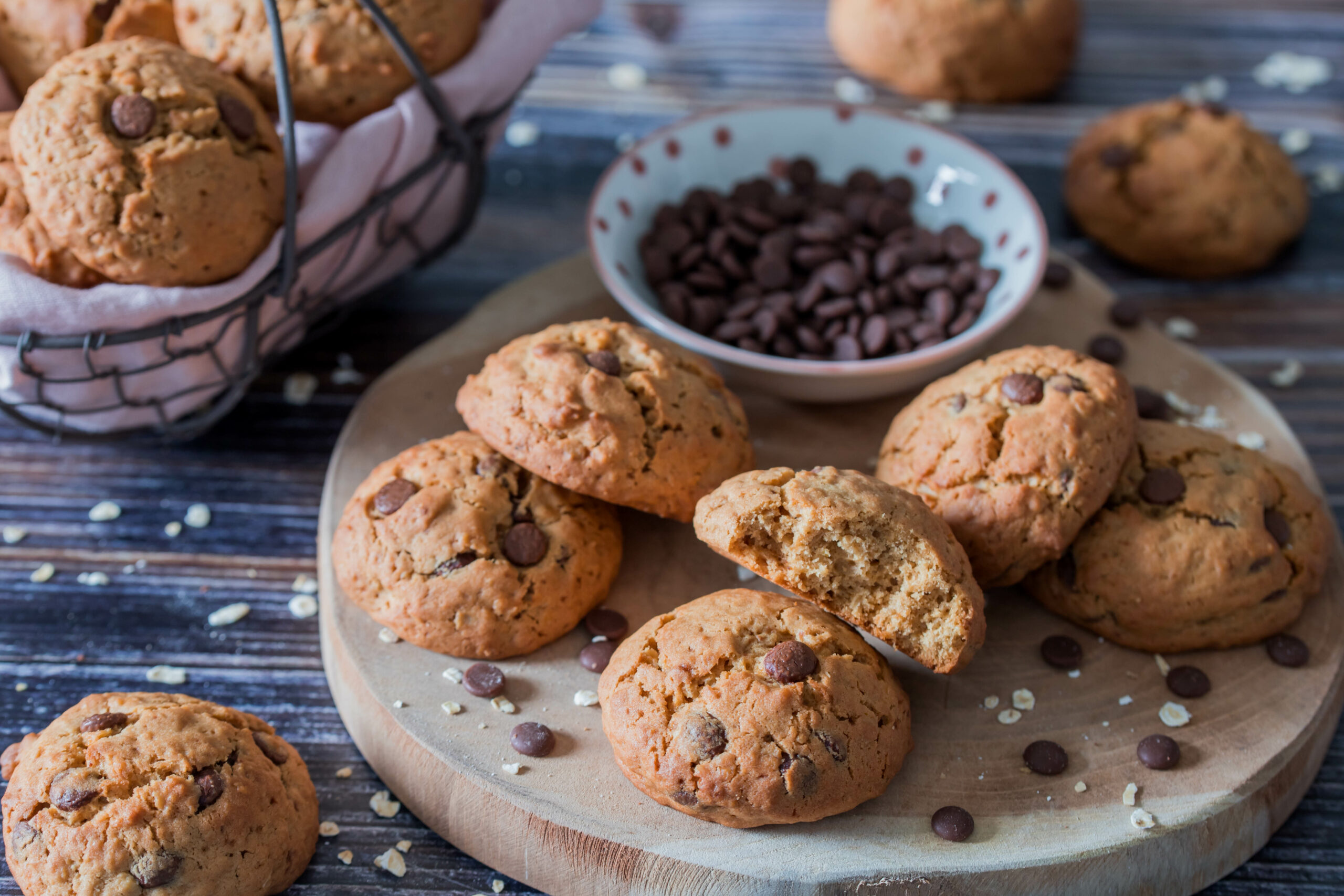 Schnelle Schoko Cookies