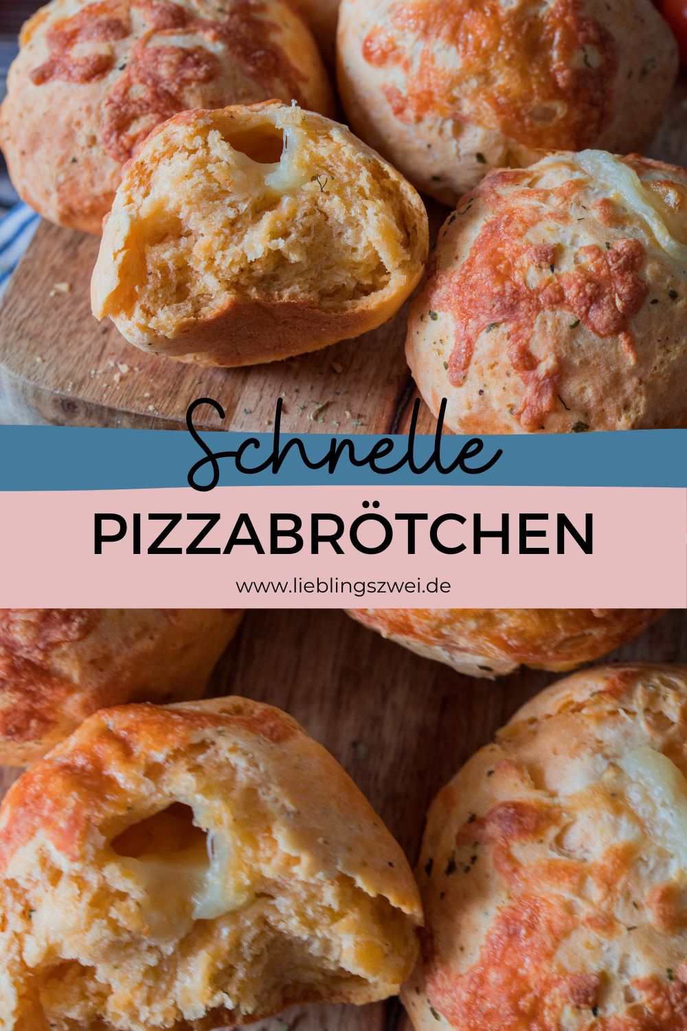 Pizzabrötchen - schneller Snack für Kids