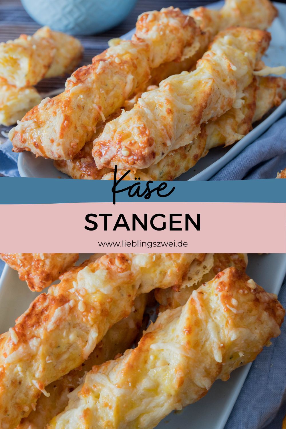 Käsestangen - herzhafter Snack