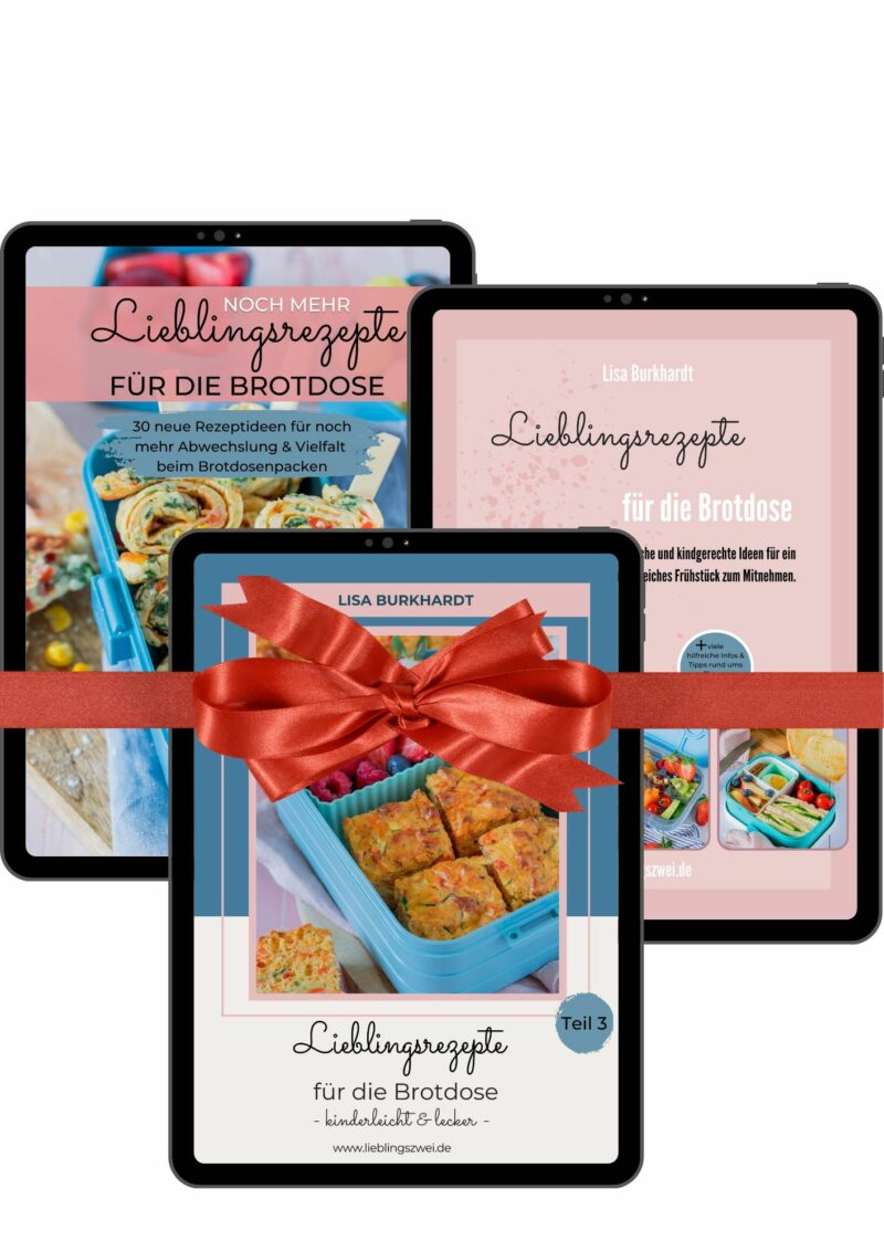 eBook Bundle - Brotdosenrezepte Teil 1-3