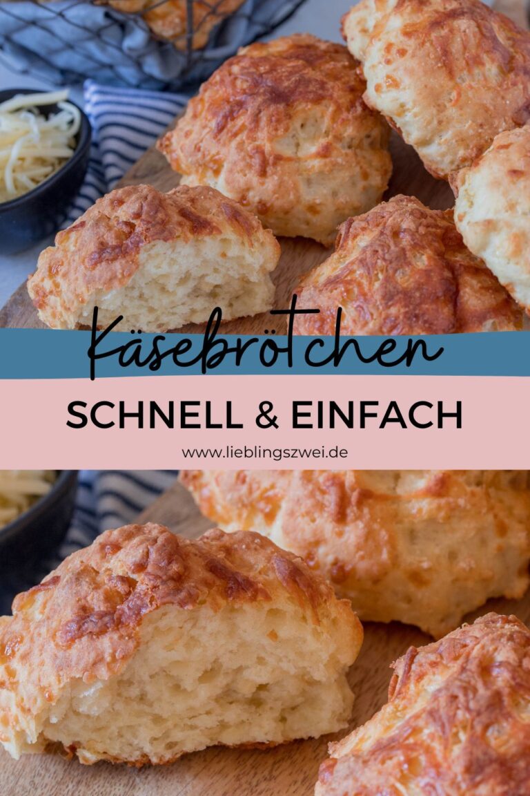 Käsebrötchen - schnell und einfach ⋆ Lieblingszwei * Foodblog