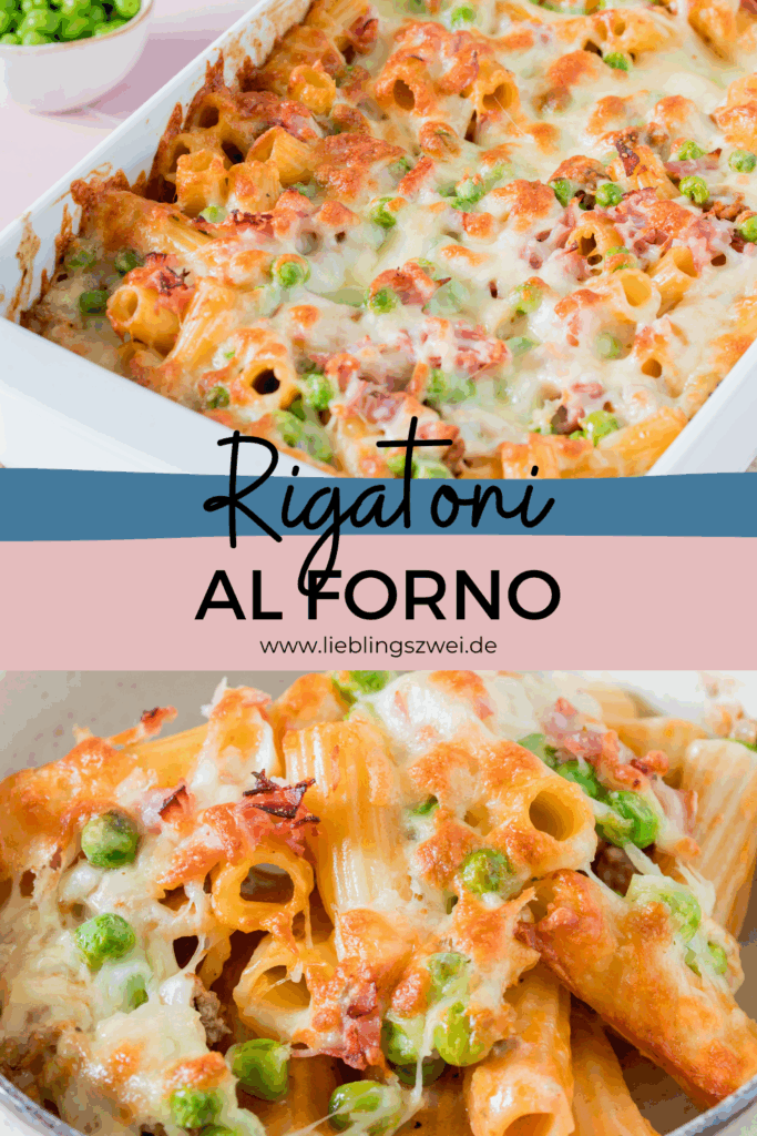Rigatoni al forno wie beim Italiener