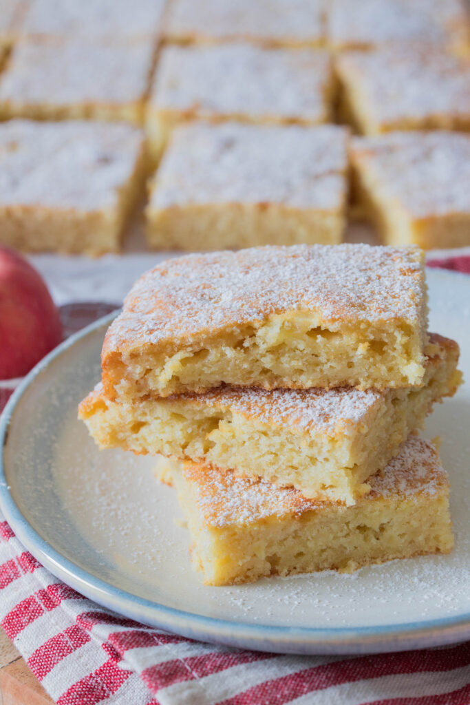 Apfelkuchen vom Blech