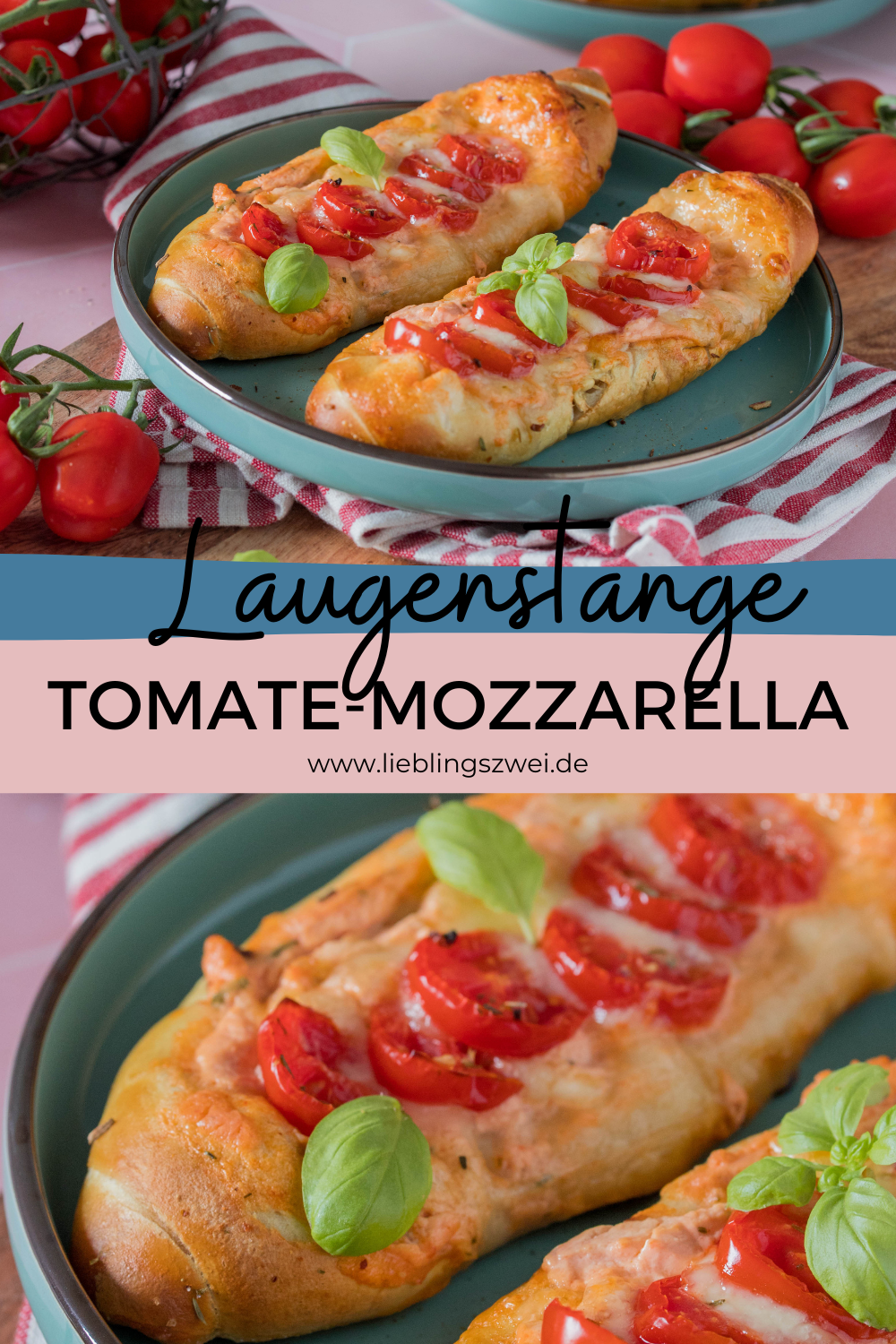Laugenstange Tomate Mozzarella