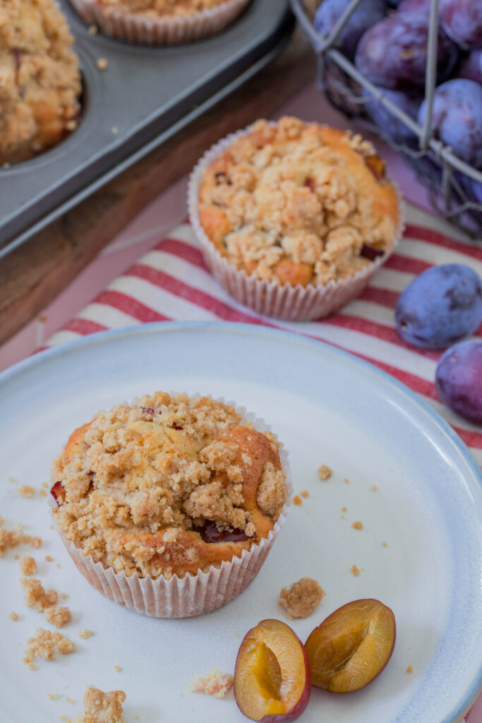 Zwetschgen-Streusel Muffins