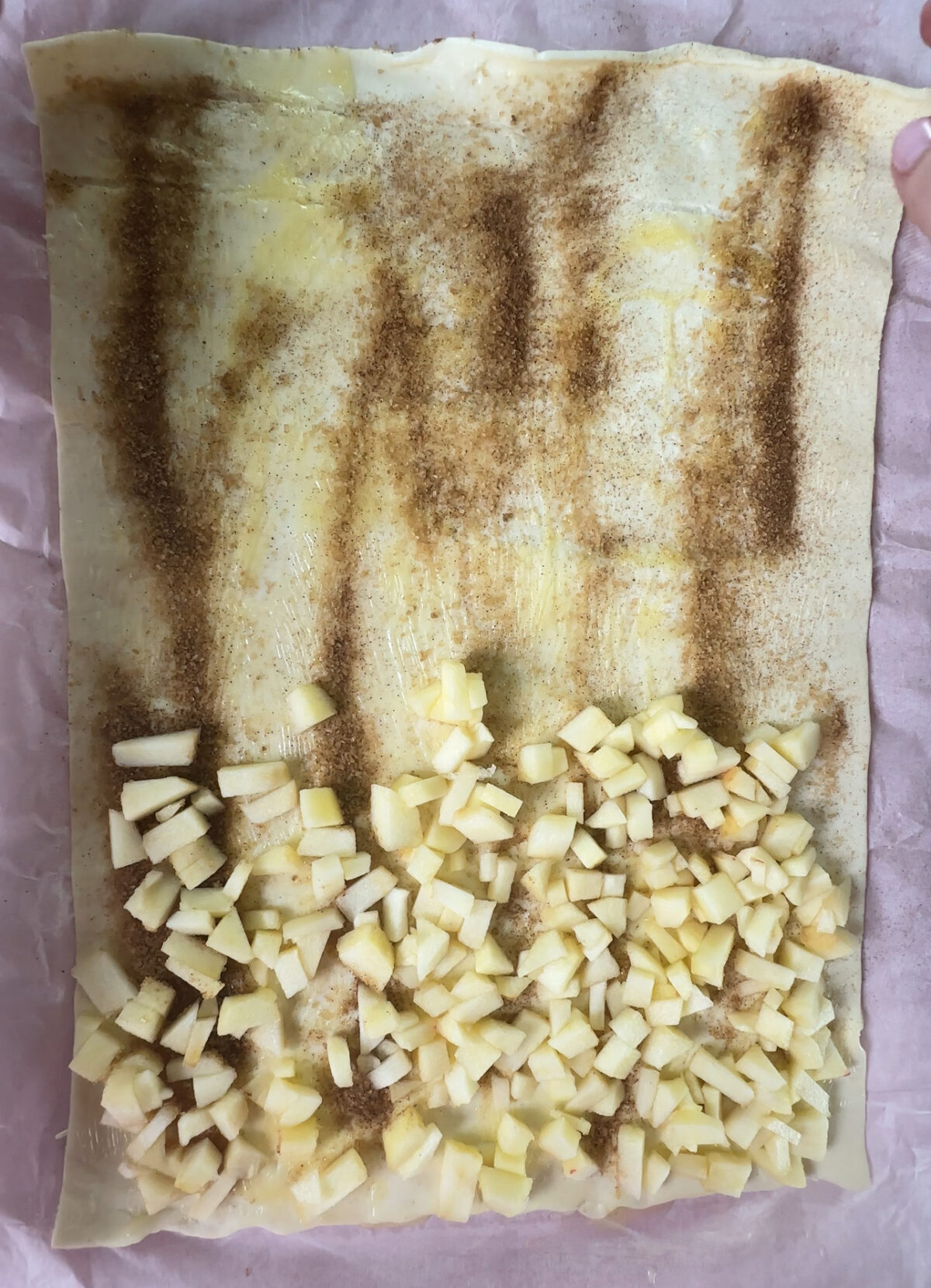 Blätterteig Apfelschnecken mit Zimt und Zucker ⋆ Lieblingszwei * Foodblog