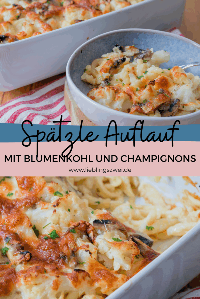 Spätzle Auflauf - schnelles Mittagessen