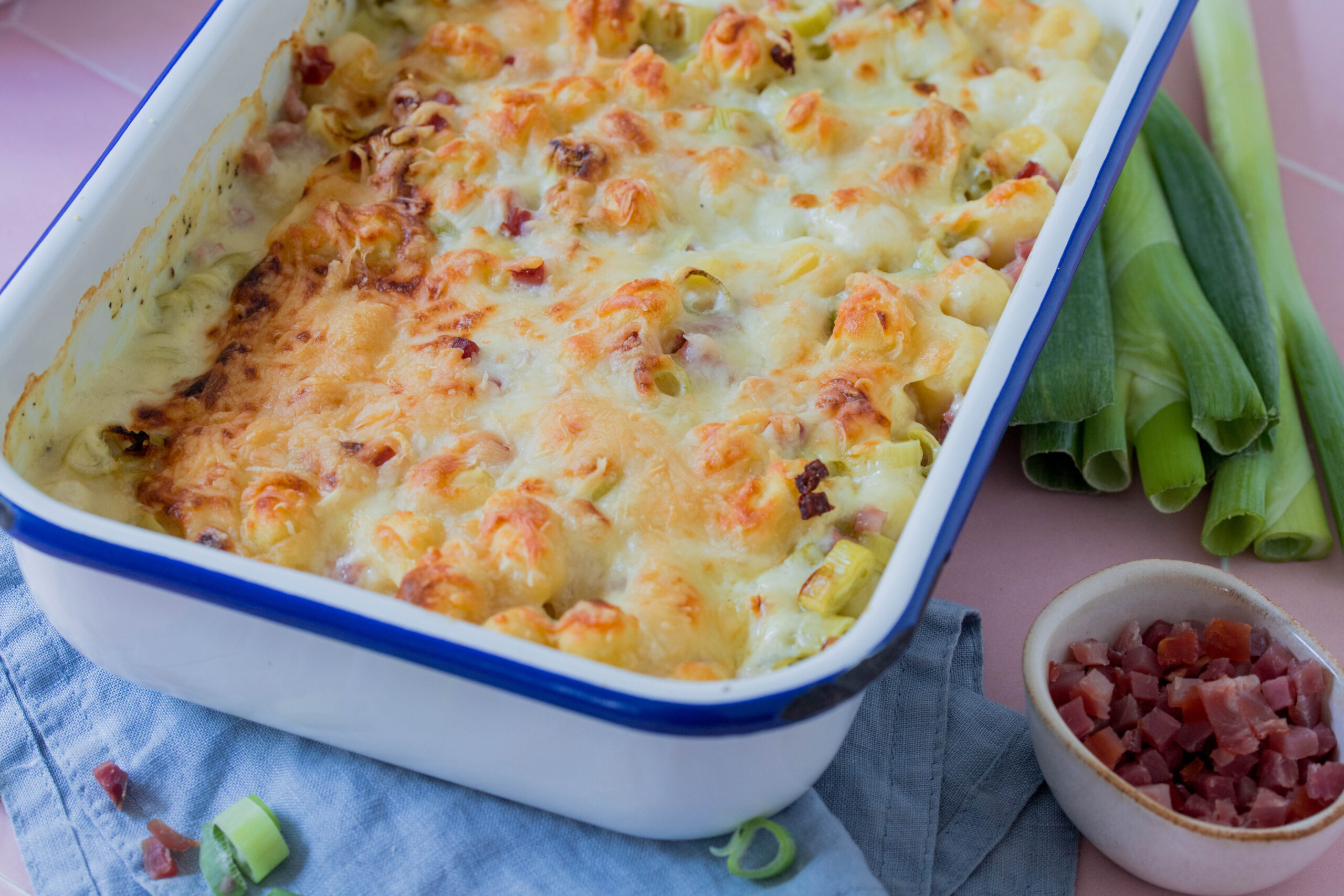 Gnocchi Auflauf "Flammkuchen Style"