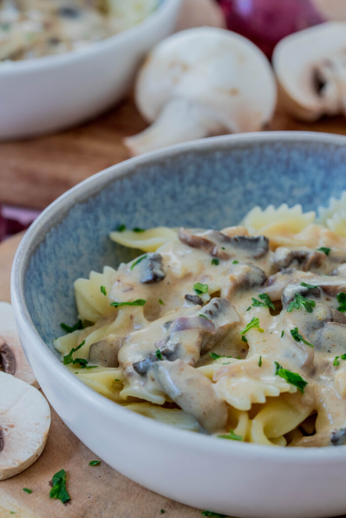Champignon-Rahmsoße