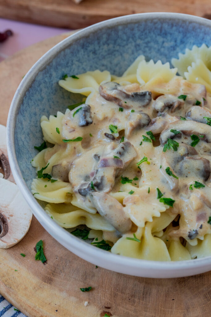 Champignon-Rahmsoße