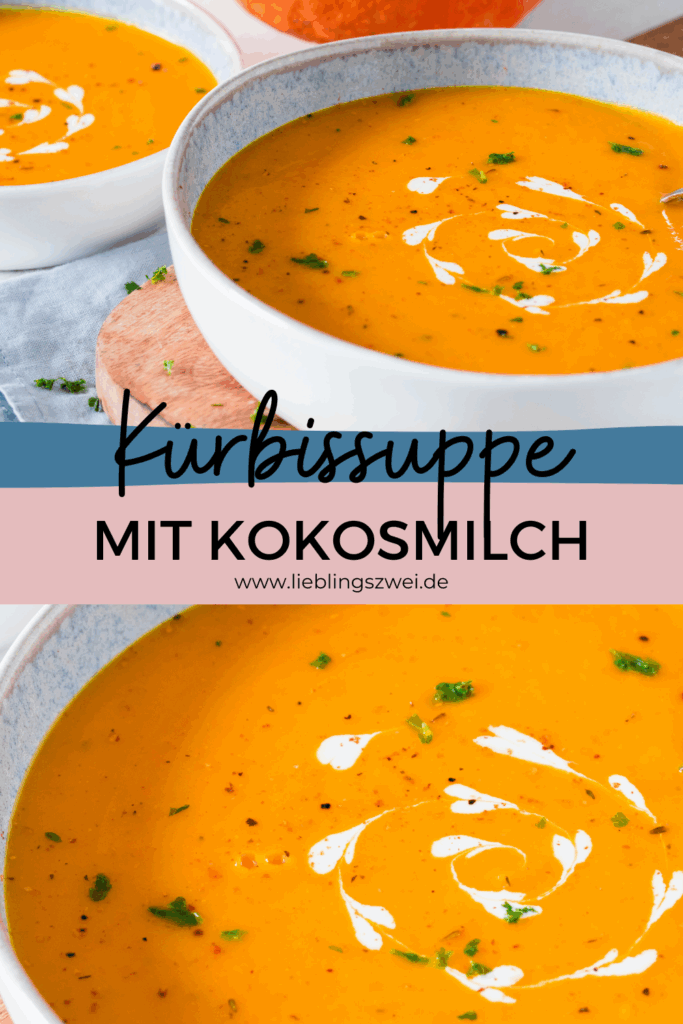 Kürbissuppe mit Kokosmilch
