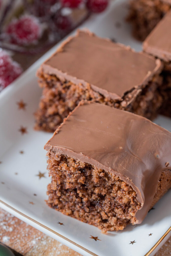 Schokoladenbrot - weihnachtlicher Schokokuchen