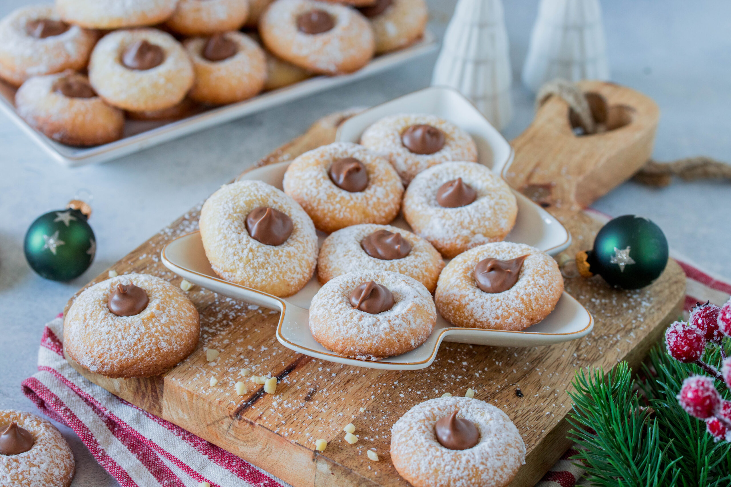 Nuss-Nougat Plätzchen