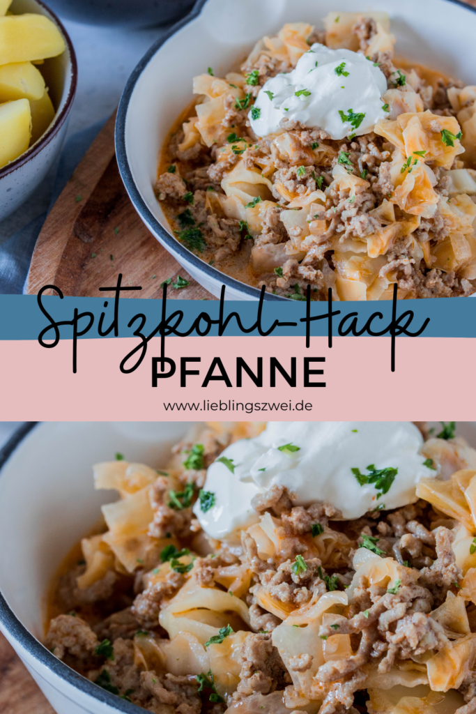 Spitzkohl-Hack Pfanne