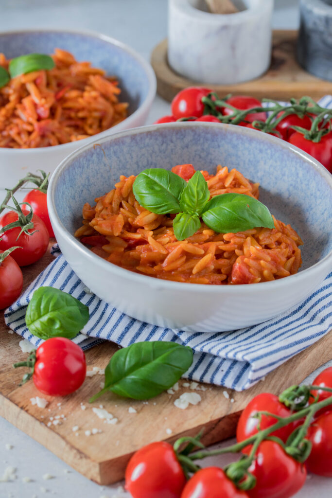 Orzo Tomate Mozzarella