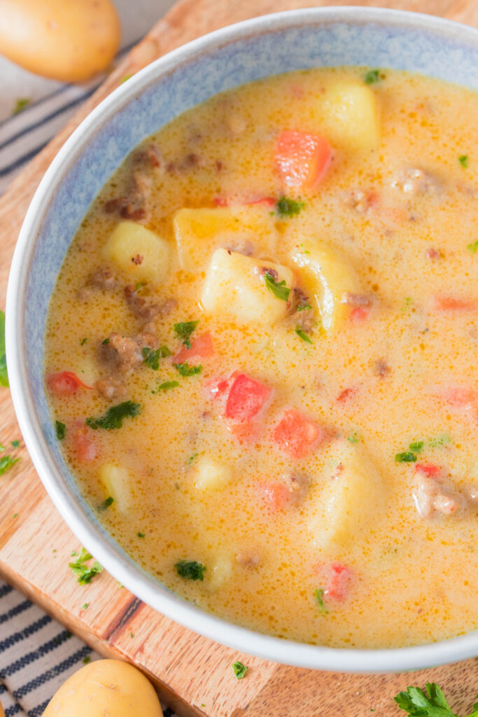 Kartoffel Hack Suppe