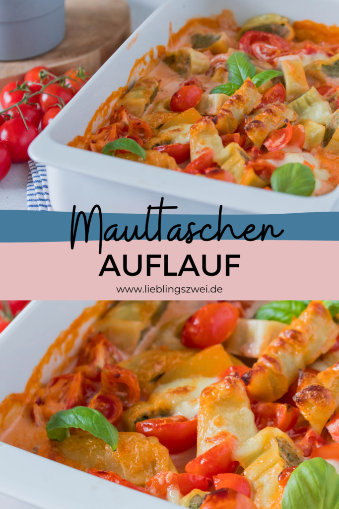 Maultaschen-Auflauf