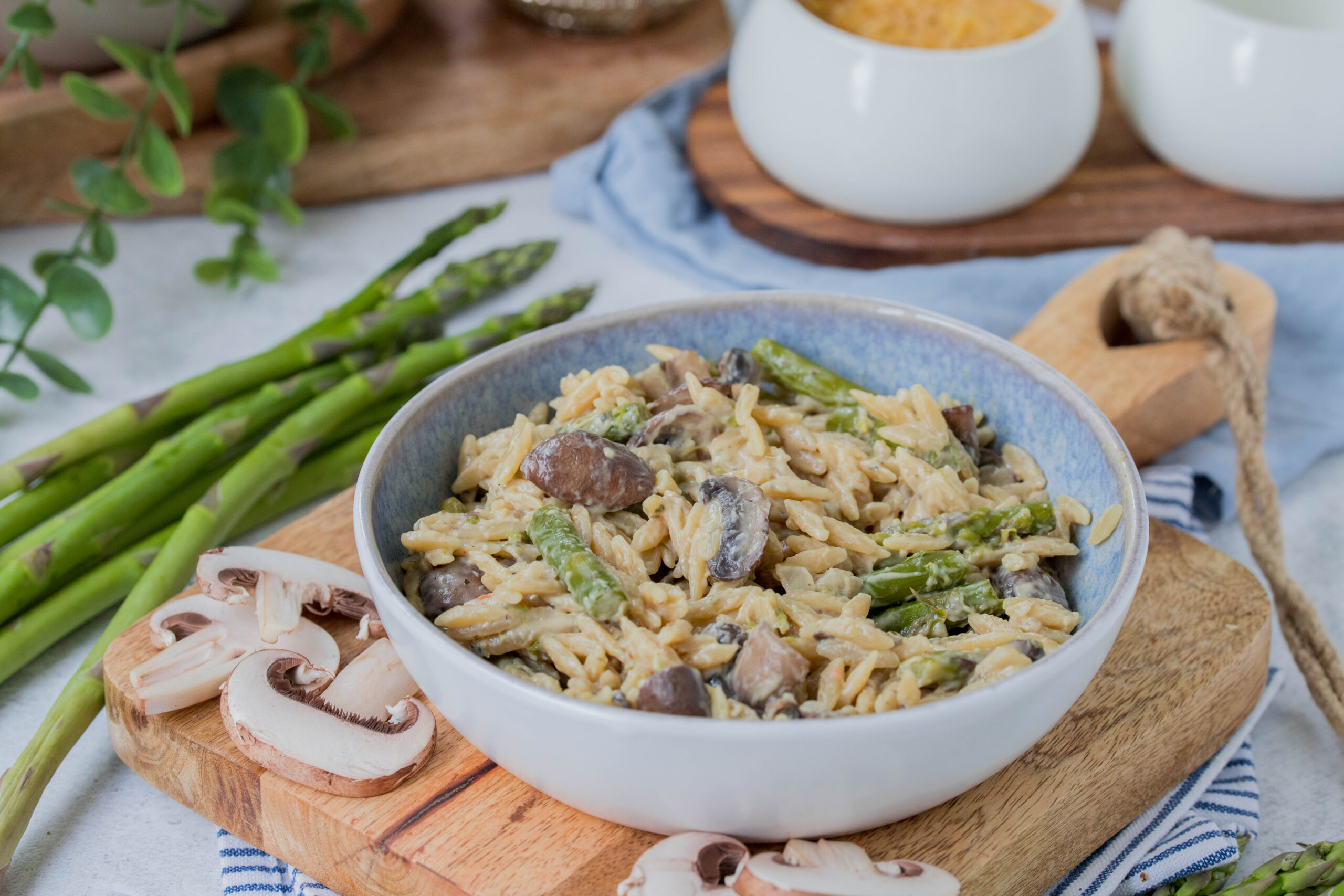 Orzo Spargel One-Pot Pasta