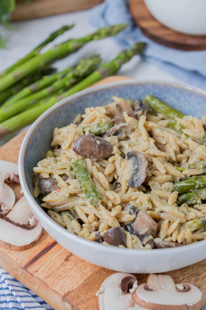 Orzo Spargel One-Pot