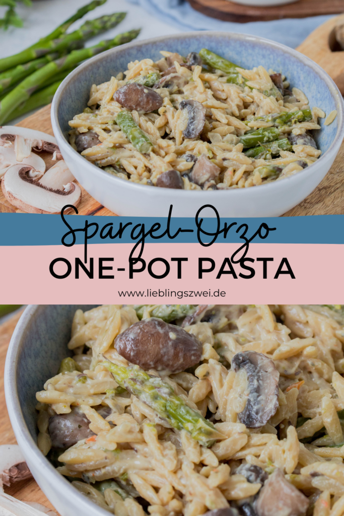 Orzo Spargel One-Pot Pasta